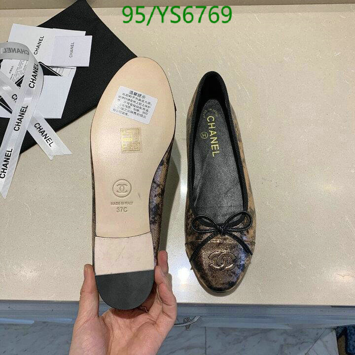 Chanel-Ballet Shoes,Code: YS6769,$: 95USD