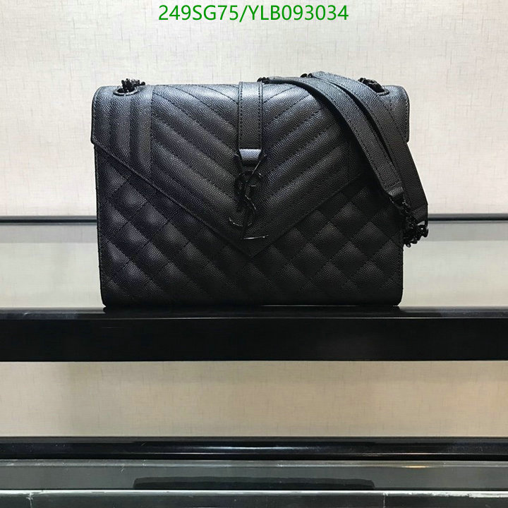 YSL Bag-(Mirror)-Envelope Series,Code: YLB093034,$: 249USD