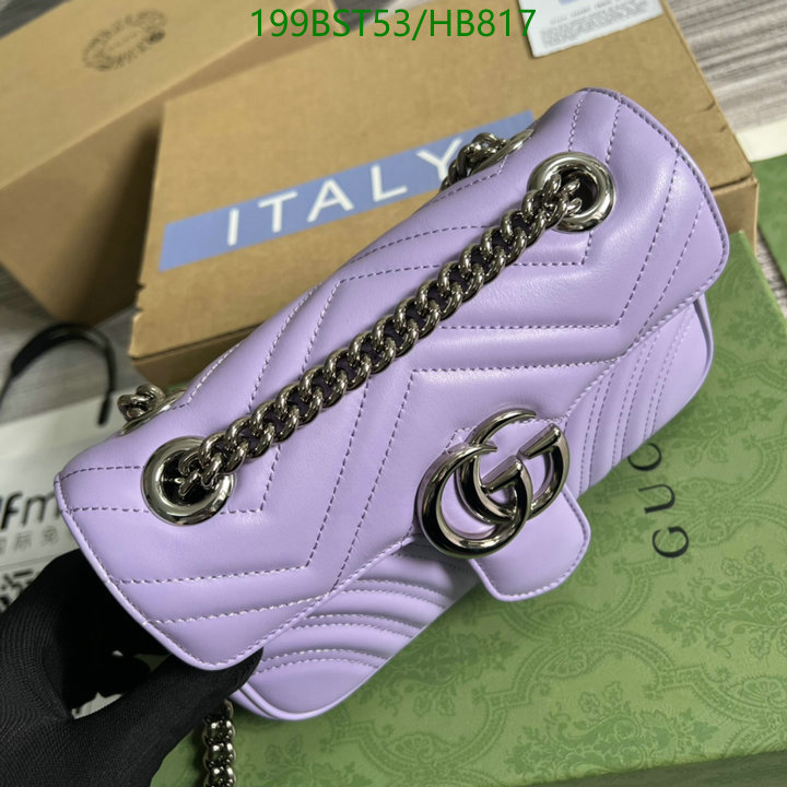 Gucci Bag-(Mirror)-Marmont,Code: HB817,$: 199USD