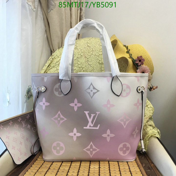 LV Bags-(4A)-Neverfull-,Code: YB5091,$: 85USD