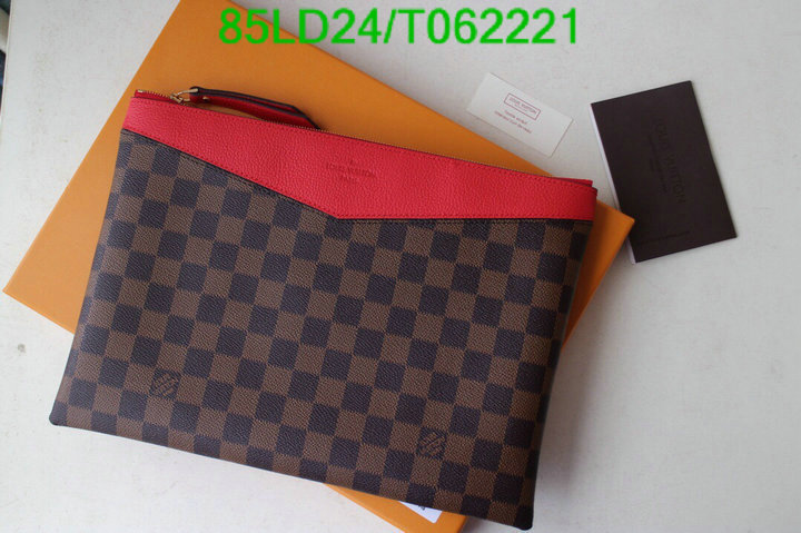 LV Bags-(Mirror)-Wallet-,Code: T062221,$: 85USD