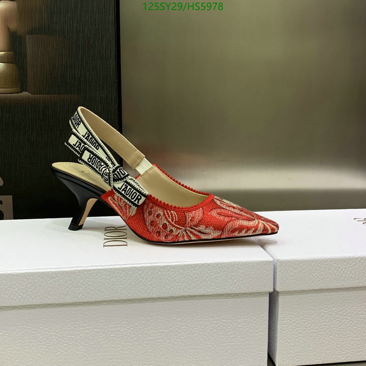 Women Shoes-Dior, Code: HS5978,$: 125USD