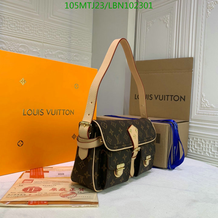 LV Bags-(4A)-Handbag Collection-,Code: LBN102301,$: 105USD