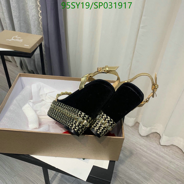 Women Shoes- Christian Louboutin, Code: SP031917,$: 95USD