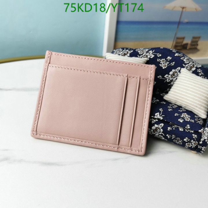 Miu Miu Bag-(Mirror)-Wallet-,Code: YT174,$: 75USD