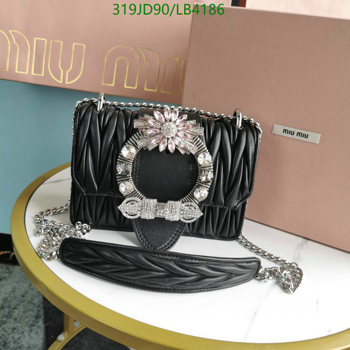 Miu Miu Bag-(Mirror)-Diagonal-,Code: LB4186,$: 319USD