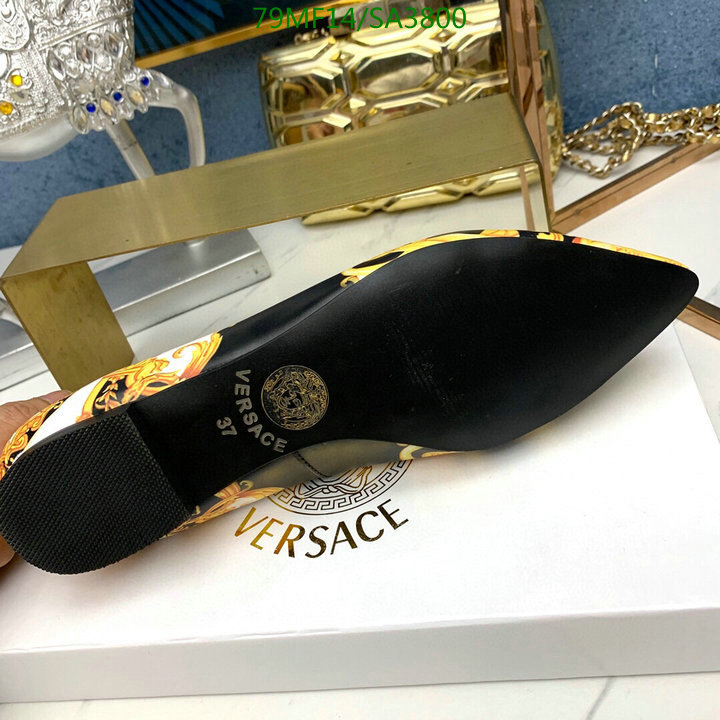 Women Shoes-Versace, Code: SA3800,$: 89USD