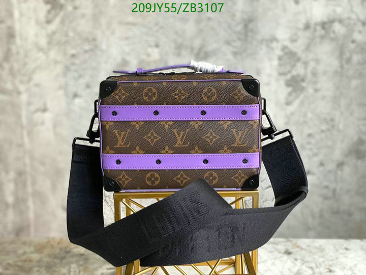 LV Bags-(Mirror)-Petite Malle-,Code: ZB3107,$: 209USD