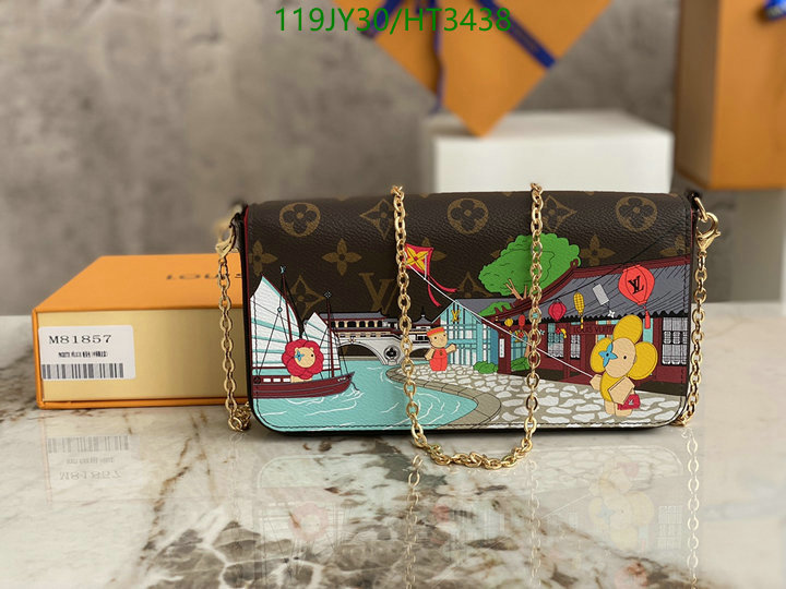 LV Bags-(Mirror)-Wallet-,Code: HT3438,$: 119USD