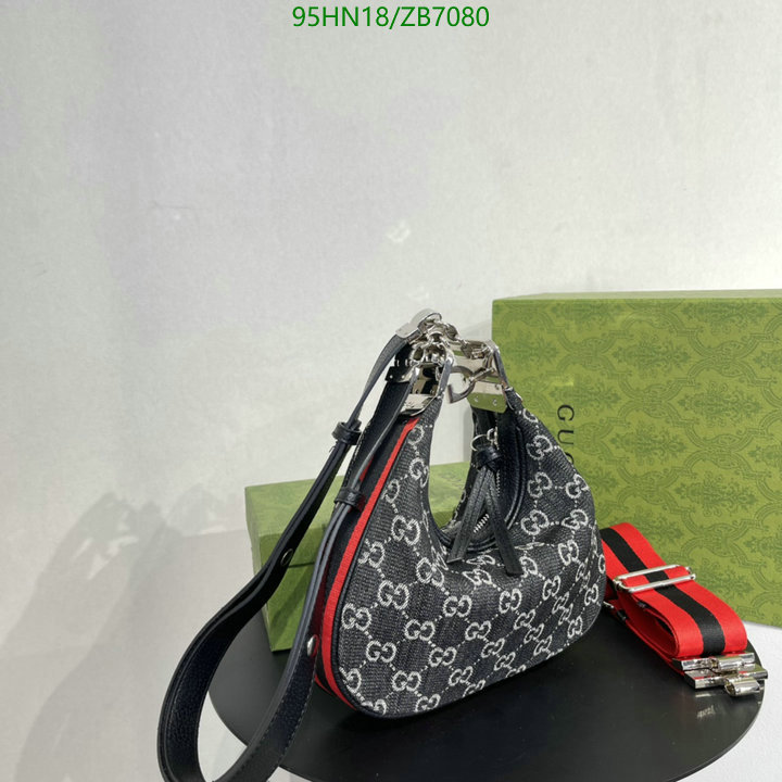 Gucci Bag-(4A)-Diagonal-,Code: ZB7080,$: 95USD