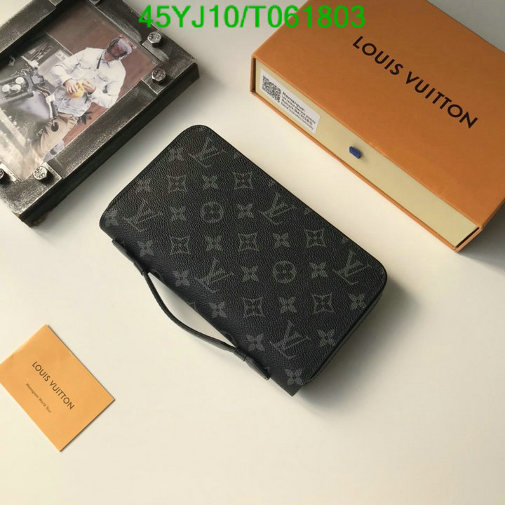 LV Bags-(4A)-Wallet-,Code: T061803,$: 45USD