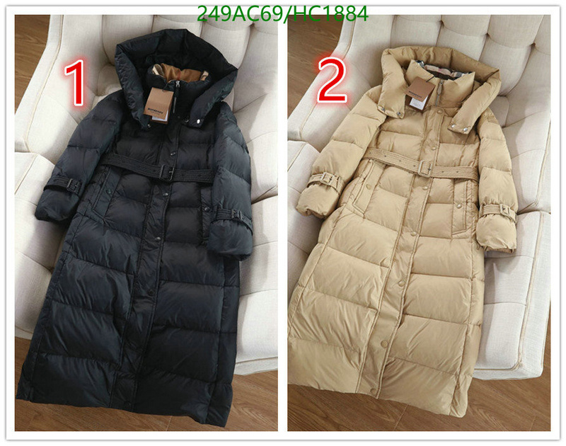 Down jacket Women-Burberry, Code: HC1884,$: 249USD