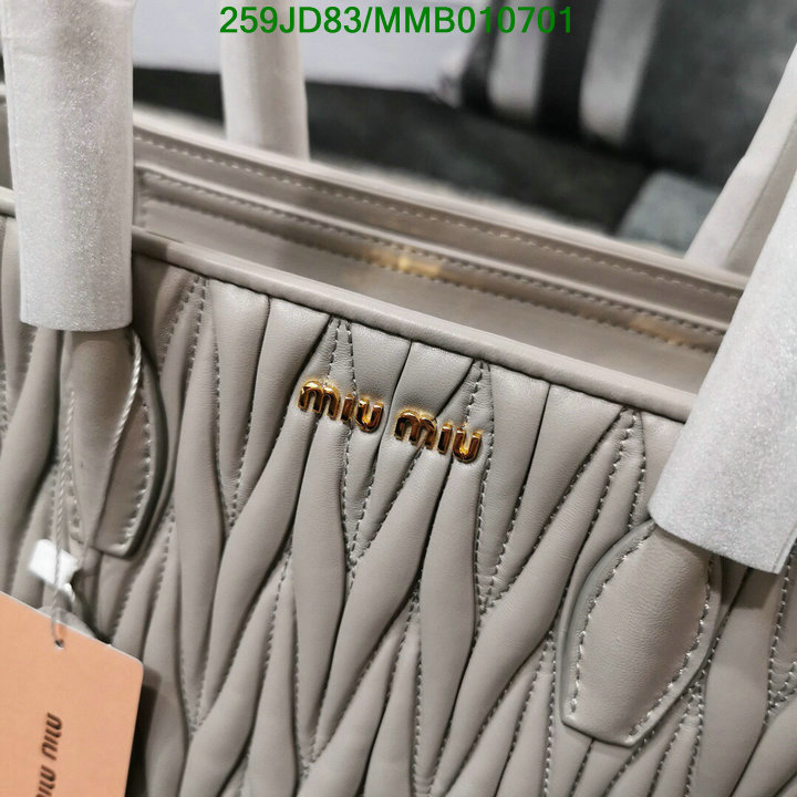 Miu Miu Bag-(Mirror)-Handbag-,Code: MMB010701,$: 259USD