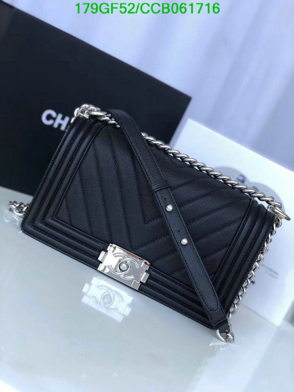 Chanel Bags -(Mirror)-Le Boy,Code: CCB061716,$: 179USD