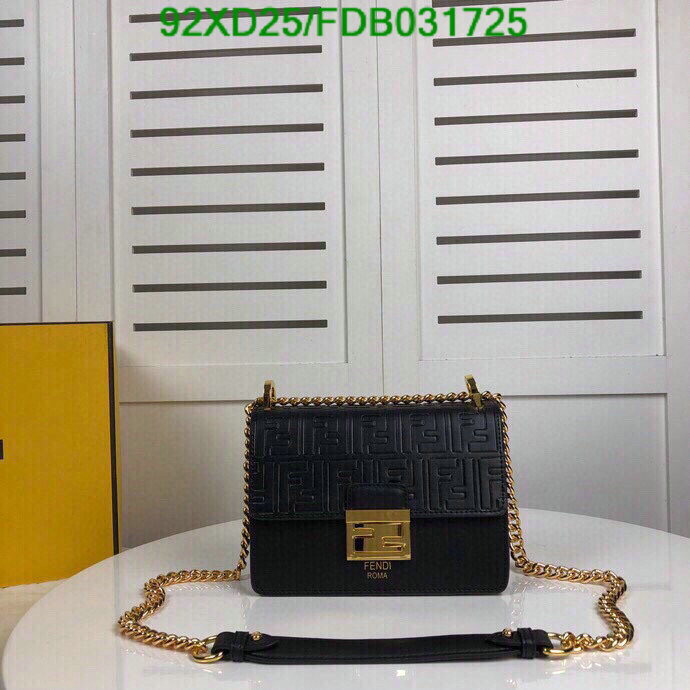 Fendi Bag-(4A)-Diagonal-,Code: FDB031725,$: 92USD