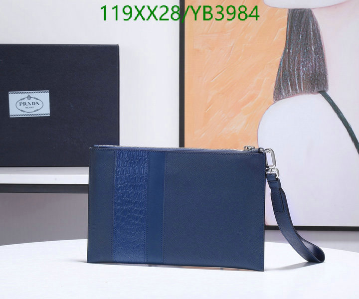 Prada Bag-(Mirror)-Clutch-,Code: YB3984,$: 119USD