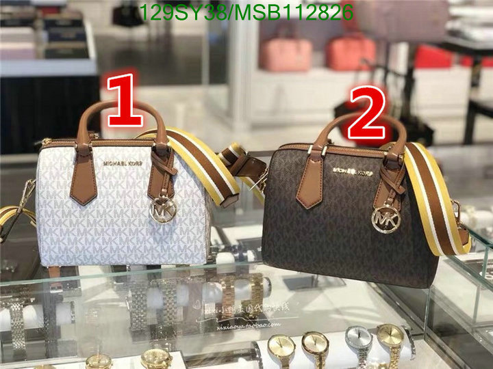 Michael Kors Bag-(Mirror)-Handbag-,Code: MSB112826,$: 129USD