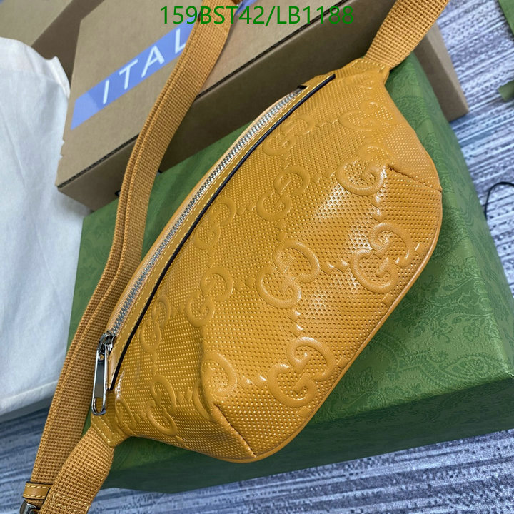 Gucci Bag-(Mirror)-Belt Bag-Chest Bag--,Code: LB1188,$: 159USD