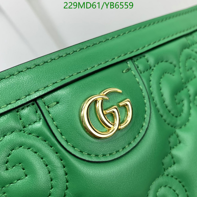 Gucci Bag-(Mirror)-Handbag-,Code: YB6559,$: 229USD