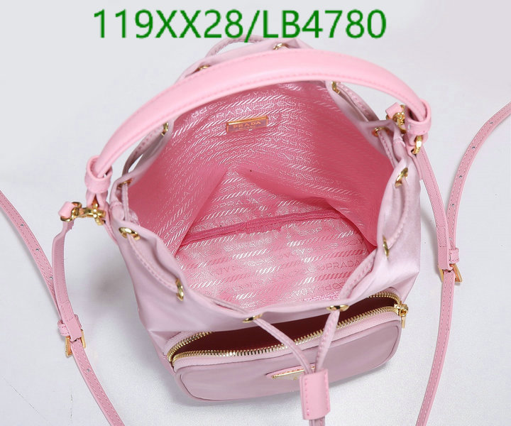 Prada Bag-(Mirror)-Diagonal-,Code: LB4780,$: 119USD