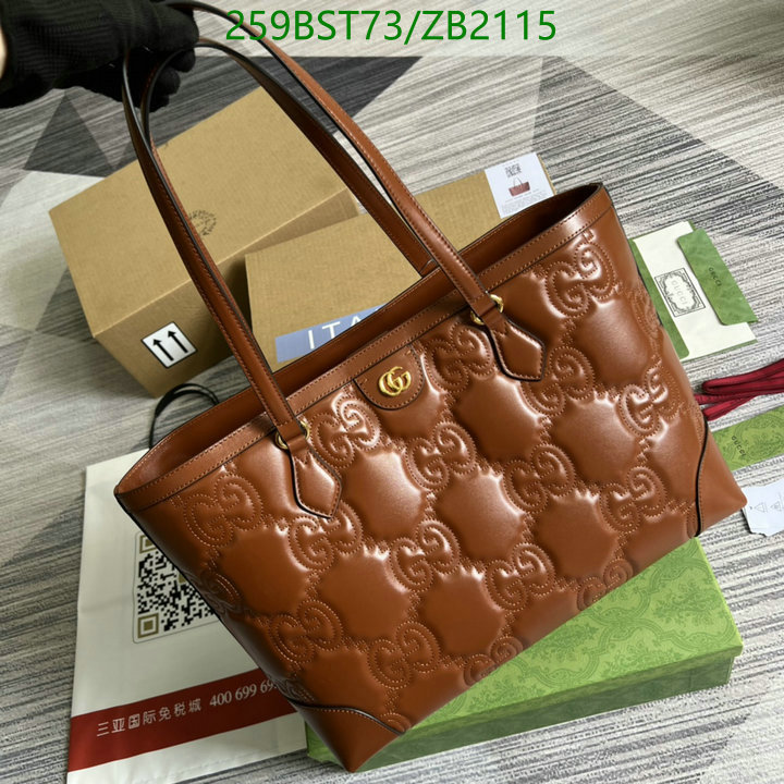 Gucci Bag-(Mirror)-Handbag-,Code: ZB2115,$: 259USD