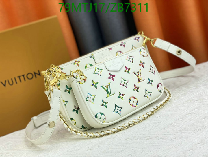 LV Bags-(4A)-New Wave Multi-Pochette-,Code: ZB7311,$: 79USD