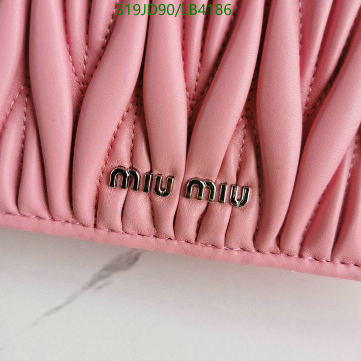 Miu Miu Bag-(Mirror)-Diagonal-,Code: LB4186,$: 319USD