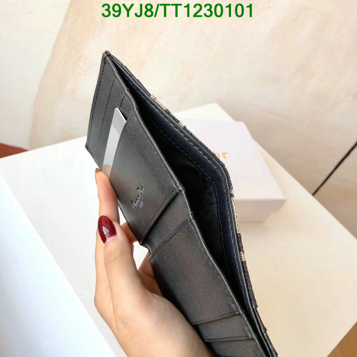 Dior Bags-(4A)-Wallet,Code: TT1230101,$: 39USD