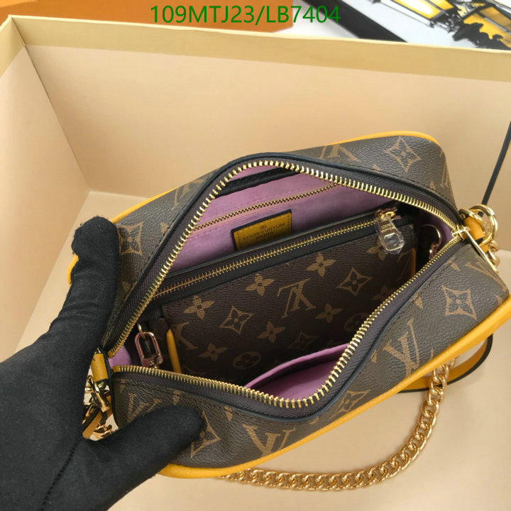 LV Bags-(4A)-New Wave Multi-Pochette-,Code: LB7404,$: 109USD