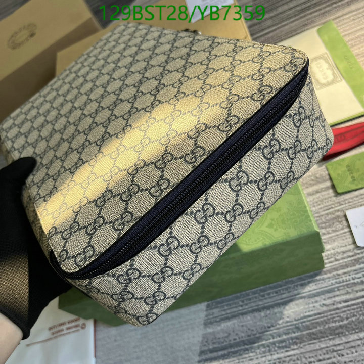 Gucci Bag-(Mirror)-Makeup bag-,Code: YB7359,$: 129USD