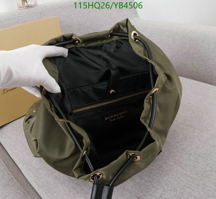 Burberry Bag-(4A)-Backpack-,Code: YB4506,$: 115USD