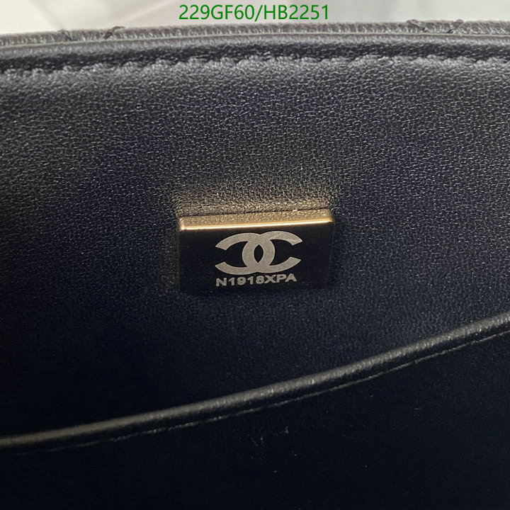 Chanel Bags -(Mirror)-Diagonal-,Code: HB2251,$: 229USD