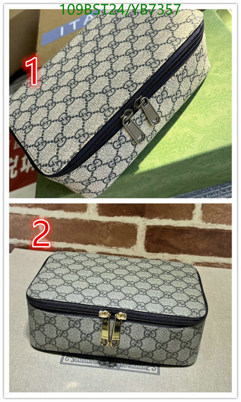 Gucci Bag-(Mirror)-Makeup bag-,Code: YB7357,$: 109USD