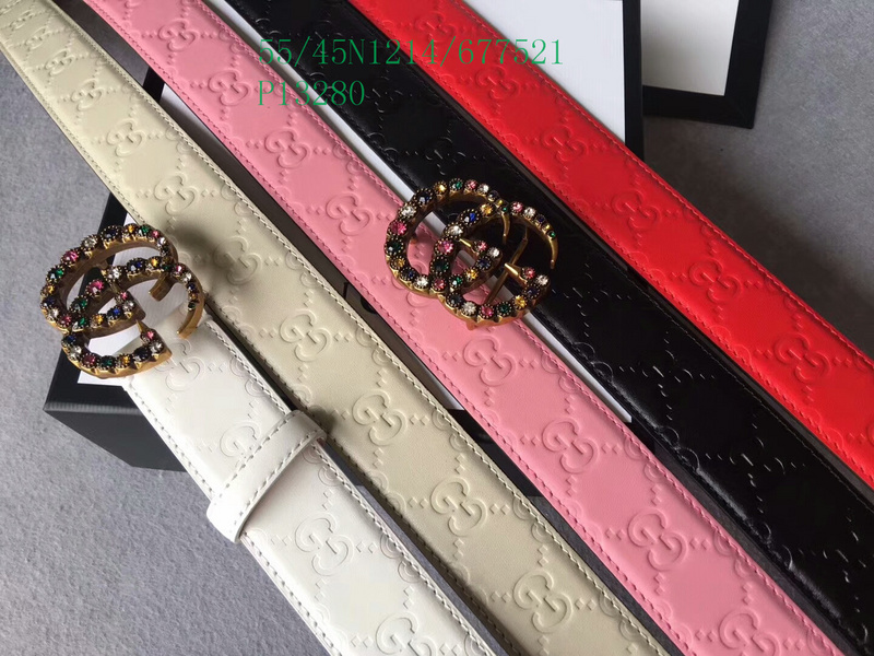 Belts-Gucci, Code： GGP010414,$: 55USD