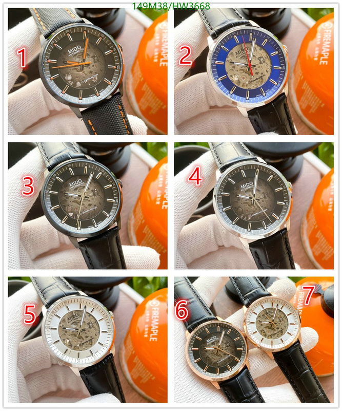 Watch-4A Quality-MIDO, Code: HW3668,$: 149USD