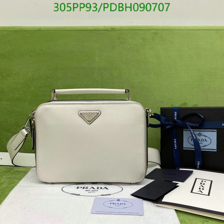 Prada Bag-(Mirror)-Diagonal-,Code:PDBH090707,$:305USD