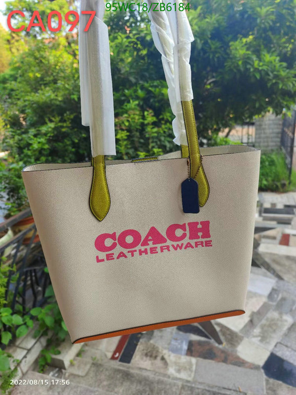 Coach Bag-(4A)-Handbag-,Code: ZB6184,$: 95USD