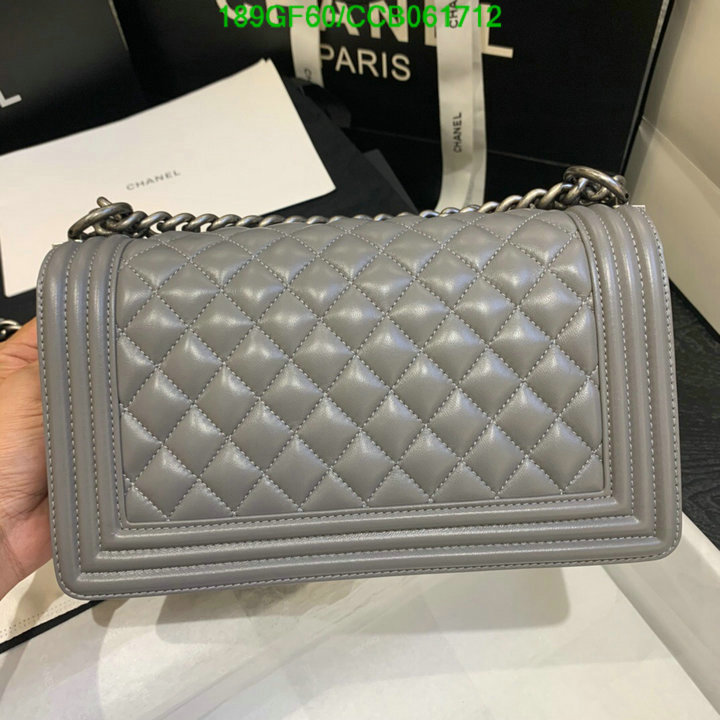 Chanel Bags -(Mirror)-Le Boy,Code: CCB061712,$: 189USD