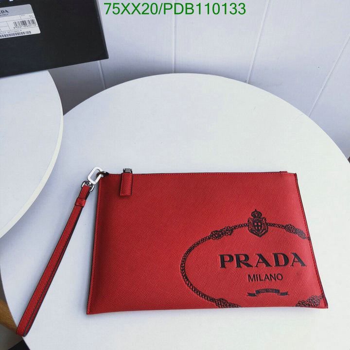 Prada Bag-(Mirror)-Clutch-,Code: PDB110133,$:75USD