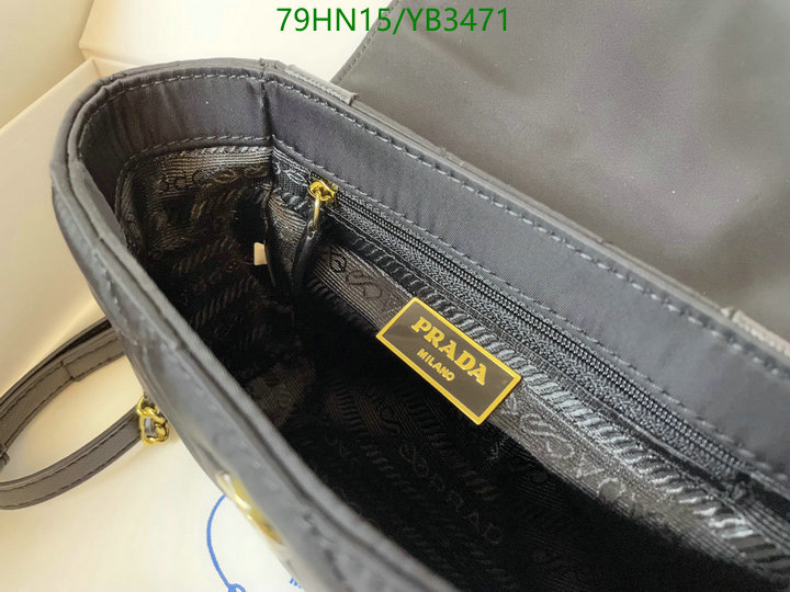 Prada Bag-(4A)-Diagonal-,Code: YB3471,$: 79USD