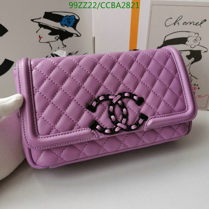 Chanel Bags ( 4A )-Diagonal-,Code: CCBA2821,$: 99USD