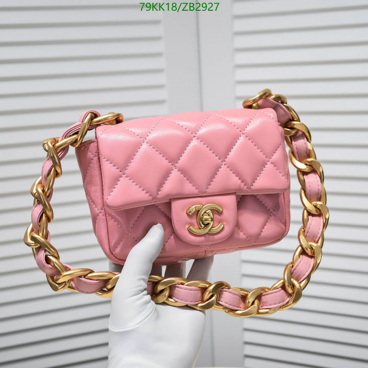 Chanel Bags ( 4A )-Diagonal-,Code: ZB2927,$: 79USD