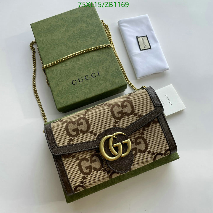 Gucci Bag-(4A)-Marmont,Code: ZB1169,$: 75USD