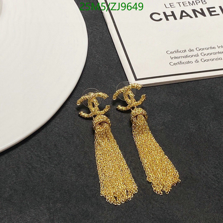 Jewelry-Chanel,Code: ZJ9649,$: 25USD