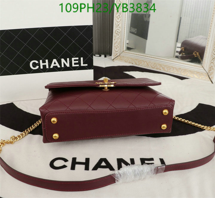 Chanel Bags ( 4A )-Diagonal-,Code: YB3834,$: 109USD