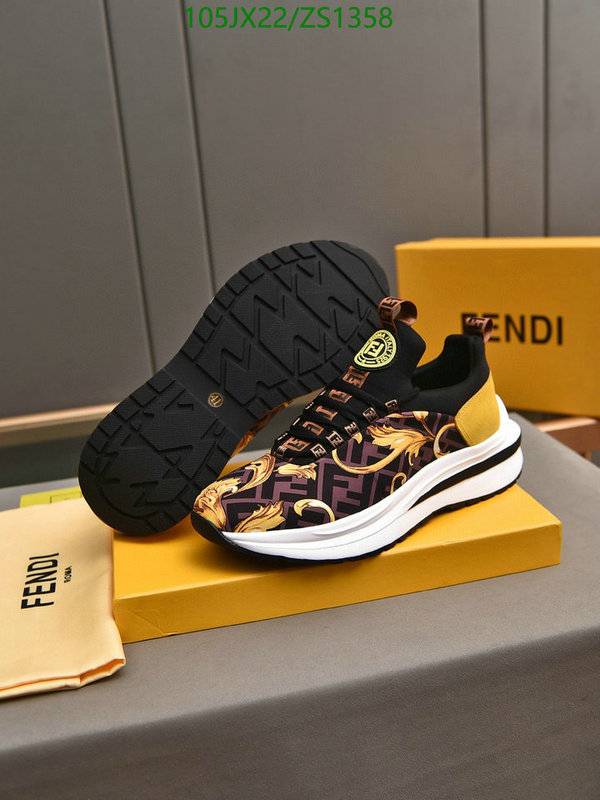 Men shoes-Fendi, Code: ZS1358,$: 105USD