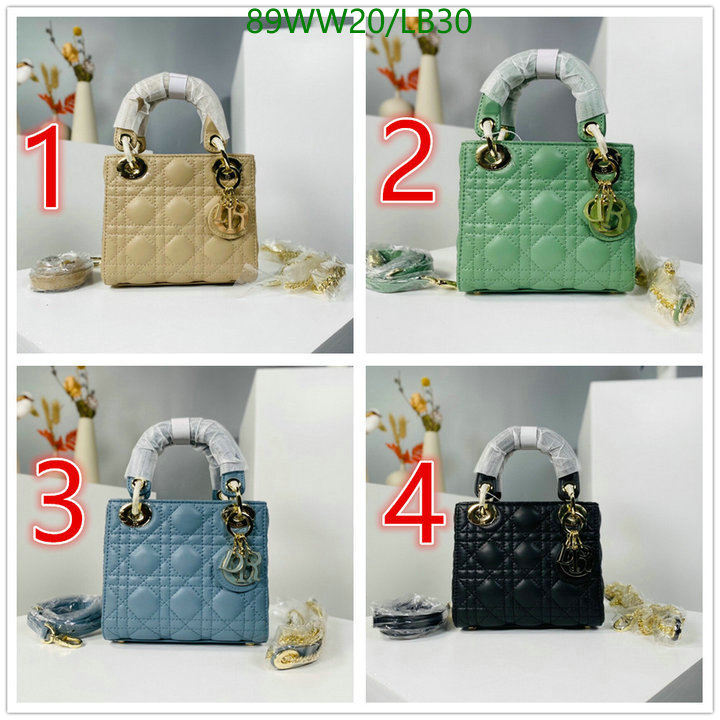 Dior Bags-(4A)-Lady-,Code: LB30,$: 89USD
