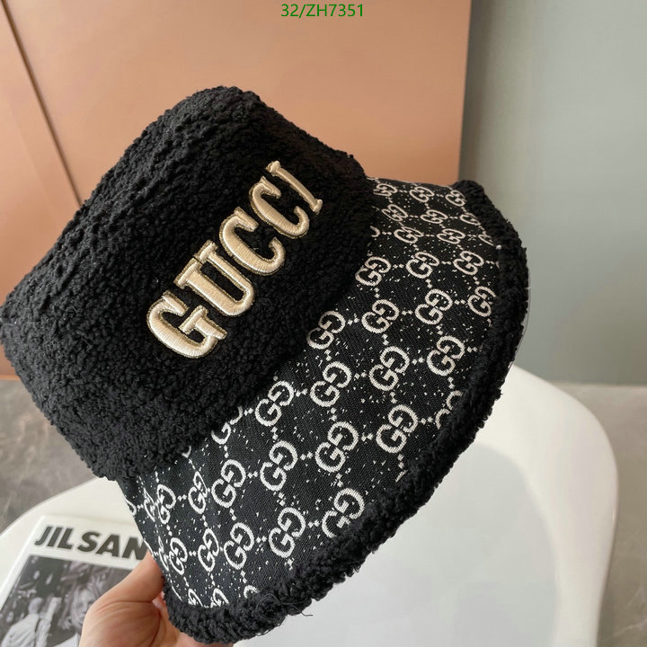 Cap -(Hat)-Gucci, Code: ZH7351,$: 32USD