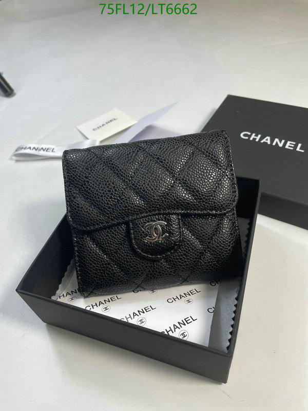 Chanel Bags ( 4A )-Wallet-,Code: LT6662,$: 75USD