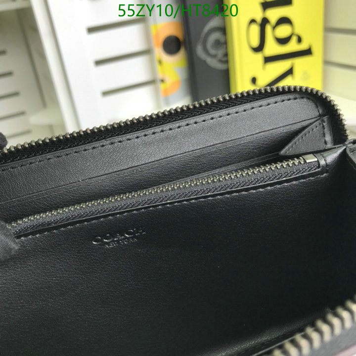 Coach Bag-(4A)-Wallet-,Code: HT8420,$: 55USD